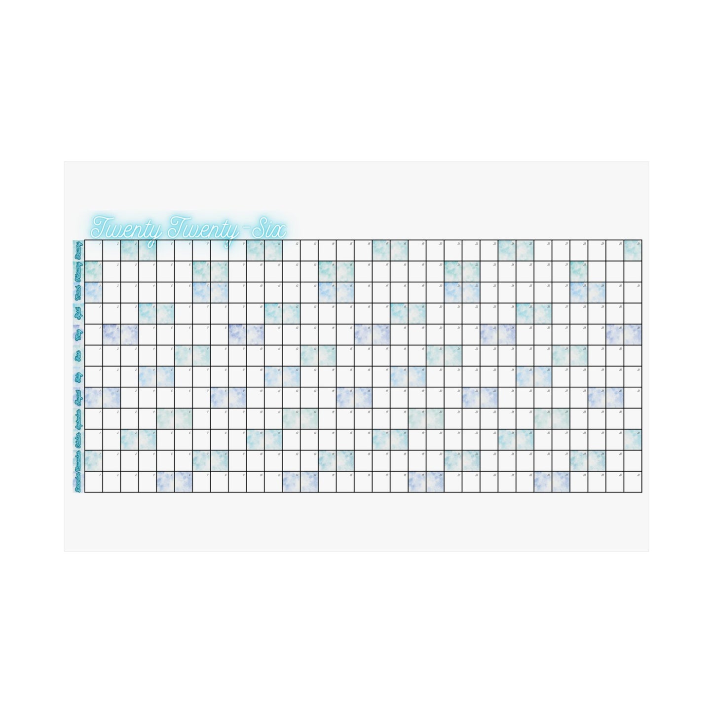 2026 Whole Year Calendar