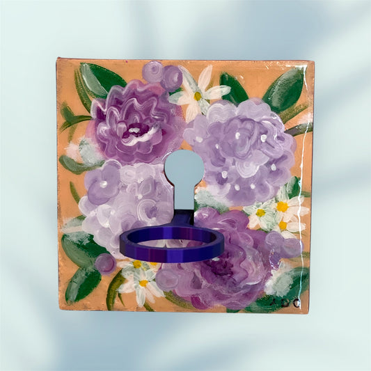 Bouquet Square - Purple